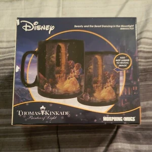 Beauty and the Beast Disney 16 oz. Heat Morphing Mugs Add Hot Water Watch Change - Picture 1 of 3