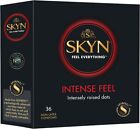 SKYN Intense Feel, stymulujące prezerwatywy nielateksowe, 36 prezerwatyw Value Pack