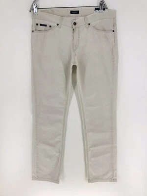 PVP €125 GANT Mujer Gris Regular Calce Recto Chino Pantalones Pantalones W33 L34 Foto 1 de 4
