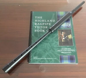 Bagpipe Learners Package- Standard Practice Chanter, Tutor Book and Videos - Bild 1 von 2