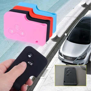 3 Button Silicone Remote Key Case Fob Cover Case Fit for Renault Clio Megane ↗ - Picture 1 of 14