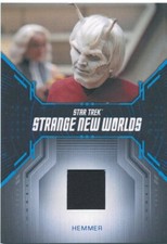 Star Trek Strange New Worlds Season 1 costume card RC07 of Hemmer
