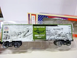 O GAUGE-LIONEL WWII COMMEMORATIVE BOX CAR-THE KOREAN WAR - Picture 1 of 3
