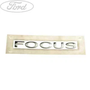 Placa de identificación de puerta trasera original Ford Focus MK2 Focus emblema (1722097) NUEVO - Imagen 1 de 3