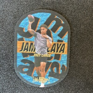 2021 SkyBox Metal Universe Champions Trey Lance “JAMBALAYA” SSP Die-Cut RC #14