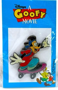 SEHR SELTEN! DISNEY ProPin (Lesen) A GOOFY Movie MAX GOOF - SKATEBOARDING On Card - Bild 1 von 4