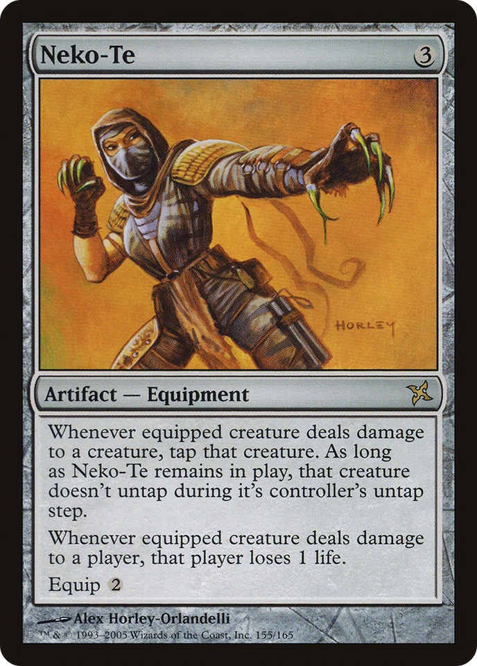 Neko-Te X (1) Betrayers of Kamigawa EX/NM - R155 - 4RCards - Image 1 of 1
