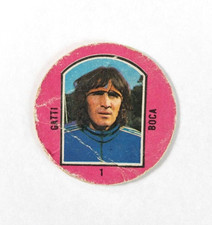 Vtg 1976 Argentina Soccer Card Boca Juniors Hugo Orlando Gatti Great Goalkeeper