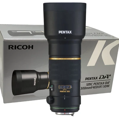 New PENTAX DA * 300mm F4 ED (IF) SDM Star Lens for K Mount  APS-C Pentax-DA - Image 1 of 4