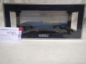 BMW 507 1956 Cabriolet Metallblau metallic Norev 1:18 183234 - Picture 1 of 4