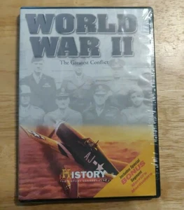 WORLD WAR II The Greatest Conflict (DVD,2009) History Channel WW2  SEALED - Picture 1 of 6