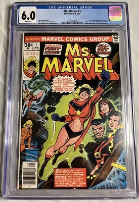 Ms. Marvel #1 CGC 6.0 1st Carol Danvers as Ms. Marvel - Image 1 of 3