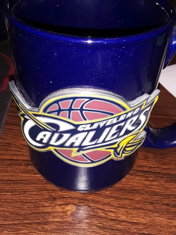 2012 Cleveland Cavaliers dark blue 3D Metal Logo coffee mug Excellent condition! Cover