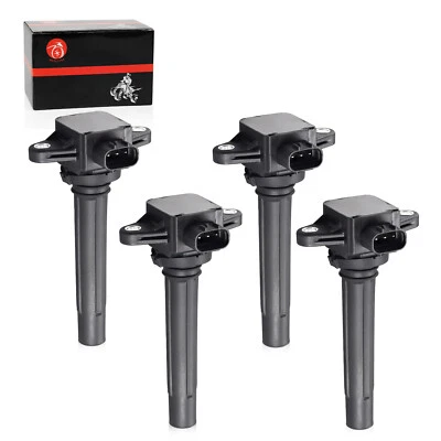 for Yamaha 4-Stroke WaveRunner FZS FZR GX1800 4 Pcs Ignition Coil 2009 - 2016 - Image 1 of 4