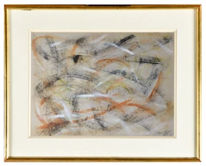 ANCIENNE ET BELLE COMPOSITION ABSTRAITE VERS 1950 (22) - Picture 1 of 6