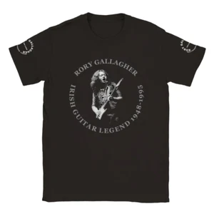 Camiseta Rory Gallagher Guitarra Irlandesa Leyenda Ballyshannon Clásica Unisex Cuello Redondo - Imagen 1 de 14