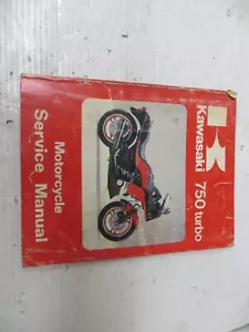 1984 Kawasaki ZX750 Turbo OEM shop/repair manual - Picture 1 of 2