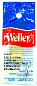 Weller EPH107 Discontinued Made in USA Version Soldering Iron Chisel Tip 0.04" - Picture 1 of 6