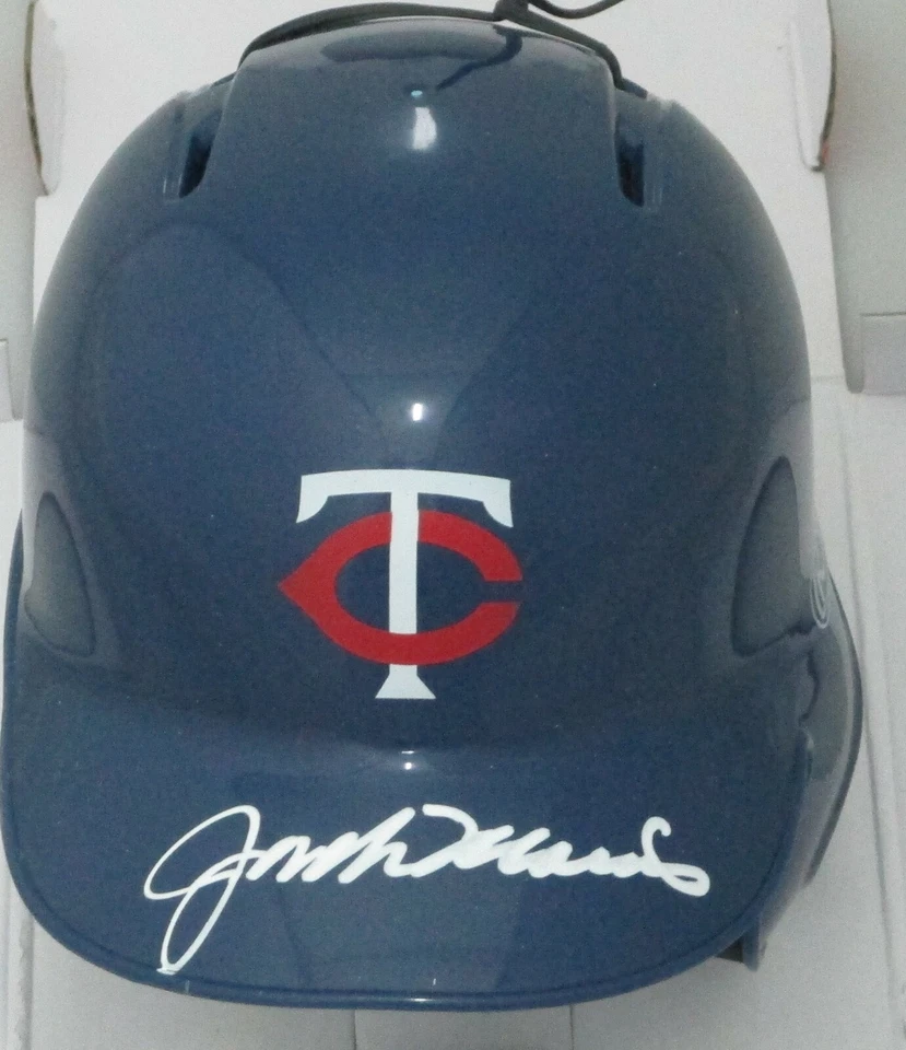 Minn Twins JACK MORRIS Signed Rawlings Mini Helmet AUTO - HOF - WS Champ - JSA - Image 1 of 1