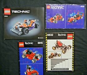LEGO Technic 42048 8808 8815 8832 Instruction Booklets Time to REBUILD!