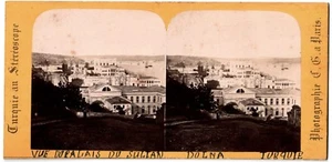 Turquie.Constantinople.Istanbul.Palais du Sultan à Dolma.Stereoview.Photo Stereo - Picture 1 of 2