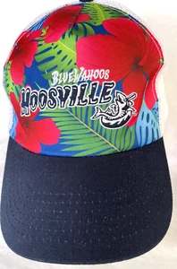 Pensacola Blue Wahoos Hoosville Truckers Mesh Ball Cap Hat Official New - Picture 1 of 6