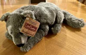 Lou Rankin Friends Raoul Timber Wolf Gray Plush Stuffed Animal Applause Dakin C4 - Picture 1 of 7