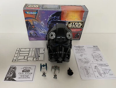 Micro Machines Star Wars Tie Fighter Pilot/Academia Transforming Action Set 1996 Foto 1 de 4
