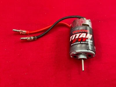 for Traxxas TRX-4 Motor, Titan 550  21-turn REVERSE ROTATION 14v Defender sport - Image 1 of 2