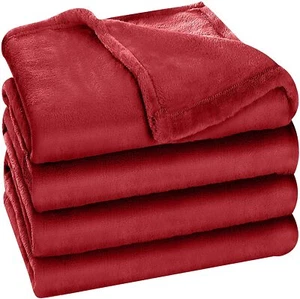 Fleece Blanket 300GSM Luxury Bed Blanket Anti-Static Fuzzy Soft Utopia Bedding - Picture 1 of 170