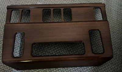 Mercedes Benz Genuine OEM 300E Climate Control Wood Surround - Image 1 of 4