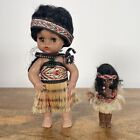 Vintage New Zealand Tribal Maori Doll Girl Child Collectable Souvenir Polynesian