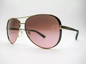 Neu authentischer Michael Kors Chelsea MK5004 101414 59 mm Gold/Burgunder Farbverlauf - Bild 1 von 9