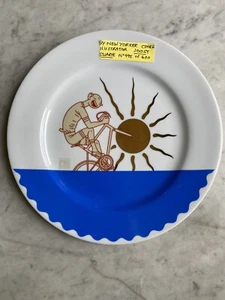 Joost Swarte Limited Edition Numbered Fete des Tulipes 2010 Limoges Large Plate - Picture 1 of 12