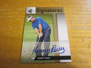 Kenny Perry Autographed Signed 2012 SP Signatures #SKP Trading Card PGA Golf - Picture 1 of 2