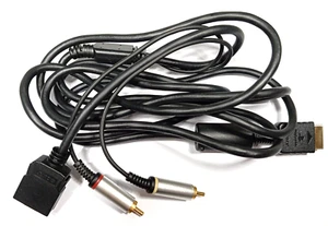 Genuine OEM Sony Official D-Terminal Cable Playstation 1 2 3 PS1 PS2 PS3 PSX - Picture 1 of 5