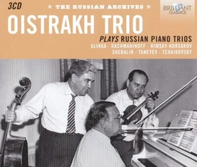 DAVID OISTRAH TRIO plays Russian Piano Trios Brilliant Classics 3 CD Box MINT - Image 1 of 4