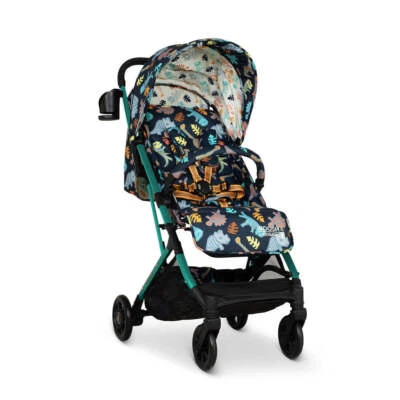Cosatto Woosh 4 Kinderwagen Geburt bis 25 kg, leichter Buggy (Diggin' Dinos)