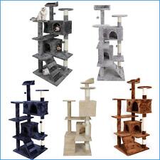 53" Cat Tree Tower Activity Center Large Playing House Condo For Rest Sturdy 