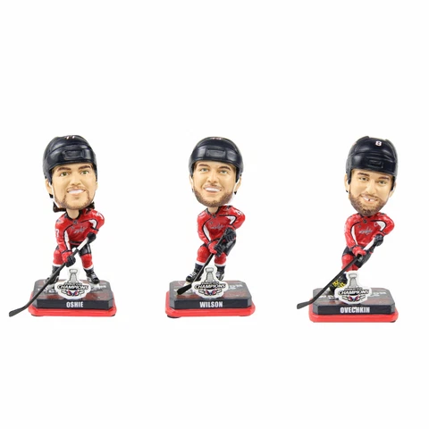Washington Capitals 2018 Stanley Cup Champions Mini Set Bobblehead NHL Ovechkin Cover