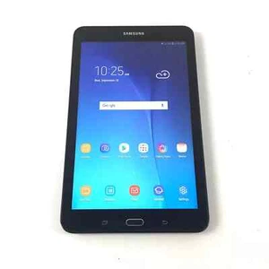 Samsung Galaxy Tab E SM-T377W 16 GB 8" Wi-Fi Android Tablet Black#3M - Afbeelding 1 van 5