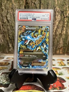 Pokemon XY Flashire M Charizard EX 108/106 Secret Rare 2014 PSA 8 - Bild 1 von 2
