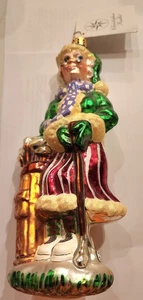 Christopher Radko Queen Of The Green Golf Lady  Ornament - Picture 1 of 4