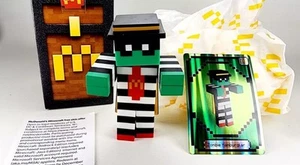 2025 McDONALD'S Minecraft Happy Meal Zombie Hamburglar für Erwachsene mit unbenutztem Code - Bild 1 von 1