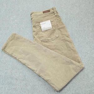 AG Adriano Goldschmied Pants NWT Womens Size 32R Beige Farrah Skinny High Rise - Picture 1 of 20