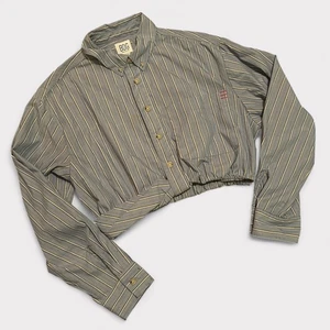 BDG Embroidered Pocket Long Sleeve Button-Down Shirt Urban Outfitters M - Picture 1 of 9