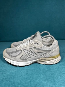 Zapatilla deportiva para correr New Balance 990V4 Greystone de gamuza para mujer talla 8,5 - Imagen 1 de 8