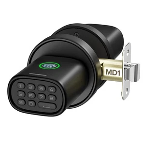 Keyless Entry Door Lock, Fingerprint Door Lock with Keypad Biometric Door Kno... - Picture 1 of 8