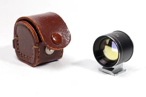 4X Viewfinder for Film Cameras, Used, Clean + Leather Case - Picture 1 of 3