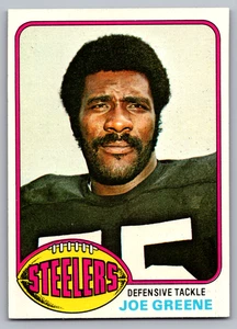 Joe Greene Steelers 1976 Topps #245 'Mean' - Imagen 1 de 3